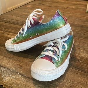 Rainbow Converse Allstar Womens Size 7